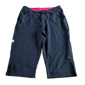 Pearl Izumi Women's Black Pink Athletic Cycling Shorts - Small